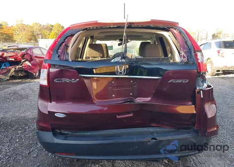 2012 Honda Cr-V Ex z USA, uszkodzony, nr VIN 5J6RM4H5XCL027500